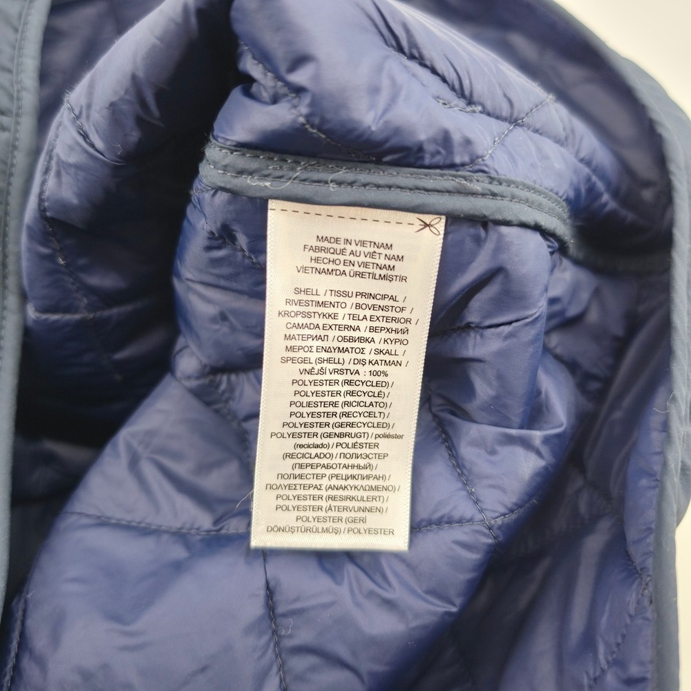 Polo Ralph Lauren Mens Navy Blue Quilted Vest Corduroy Trim Size Medium - Picture 4 of 7